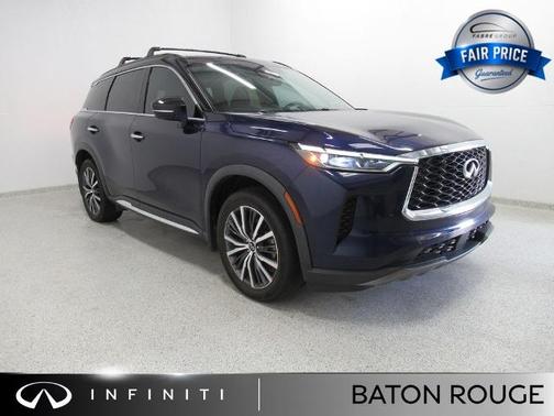 2 Tone Grand Blue 2023 INFINITI QX60 AUTOGRAPH