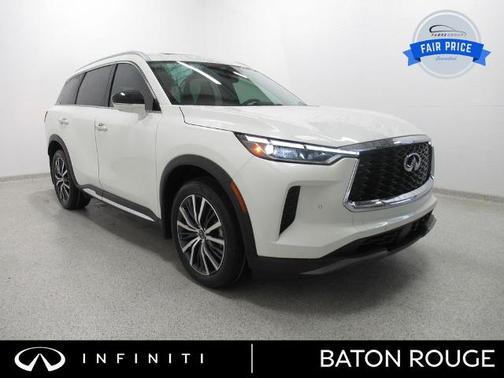 Majestic White 2023 INFINITI QX60 SENSORY