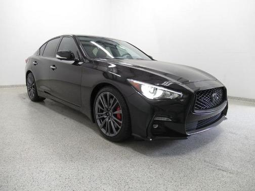 Black Opal Metallic 2023 INFINITI Q50 RED SPORT 400