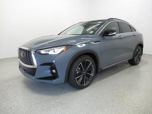 Slate Gray 2025 INFINITI QX55 LUXE
