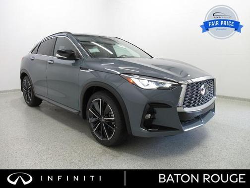 Slate Gray 2025 INFINITI QX55 LUXE