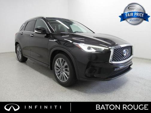 Black Obsidian 2025 INFINITI QX50 LUXE