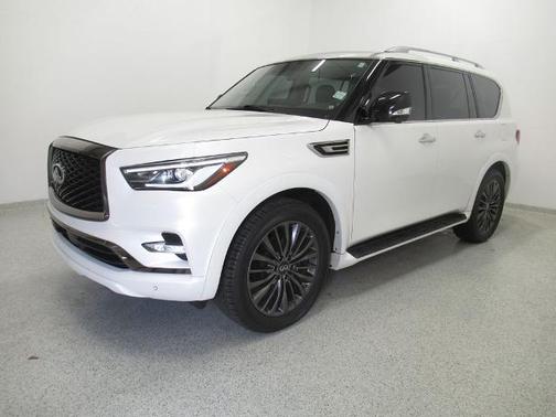 Moonstone White 2023 INFINITI QX80 PREMIUM SELECT