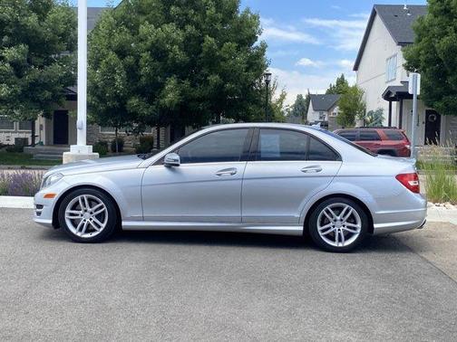 Iridium Silver Metallic 2014 Mercedes-Benz C-Class C 300 4MATIC Sport