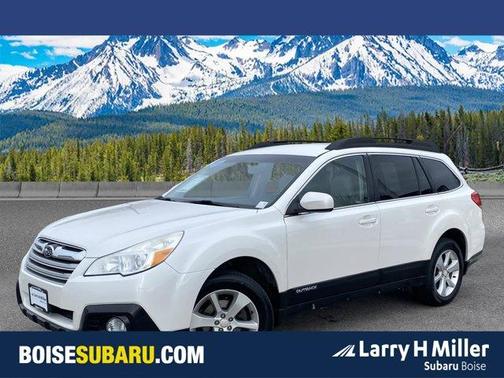 Satin White Pearl 2014 Subaru Outback 2.5i Premium