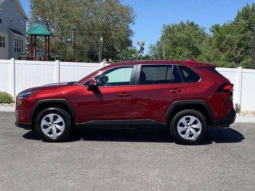 Ruby Flare Pearl 2025 Toyota RAV4 LE