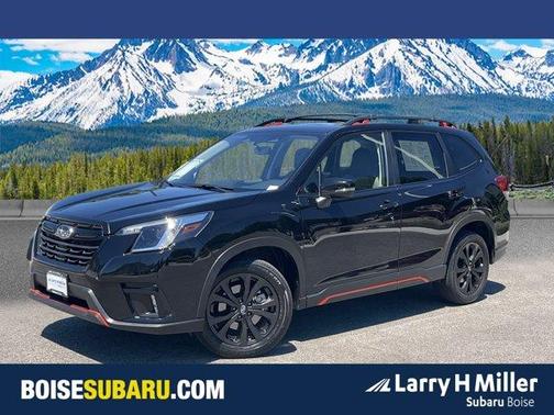 Crystal Black Silica 2024 Subaru Forester Sport