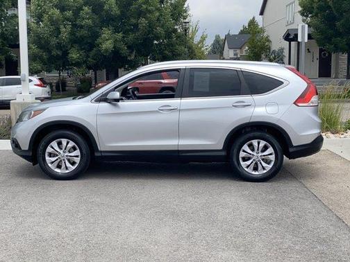 Silver 2013 Honda CR-V EX-L