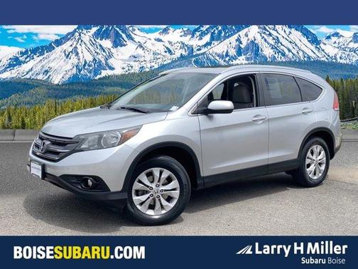 Silver 2013 Honda CR-V EX-L