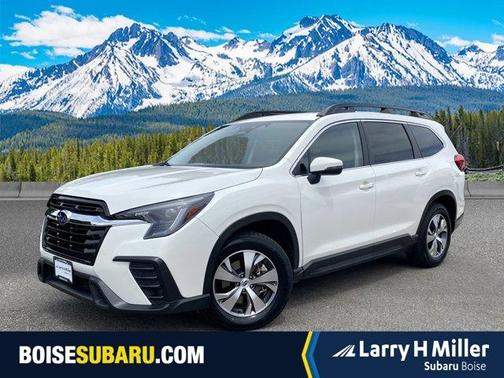 Crystal White Pearl 2023 Subaru Ascent Premium 7-Passenger