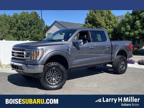 Gray Metallic 2021 Ford F-150 Lariat