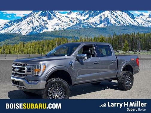 Gray Metallic 2021 Ford F-150 Lariat