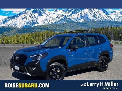 Geyser Blue 2022 Subaru Forester Wilderness