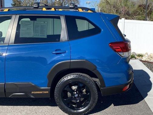 Geyser Blue 2022 Subaru Forester Wilderness