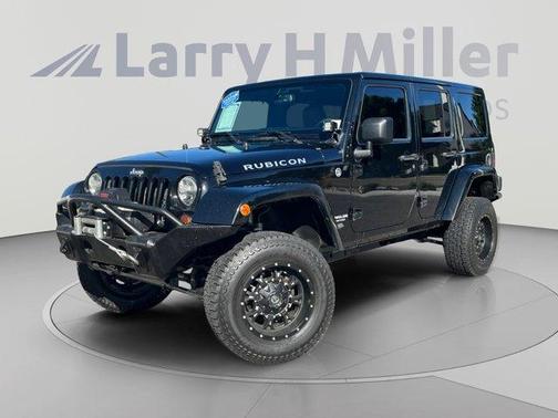Black 2013 Jeep Wrangler Unlimited Rubicon