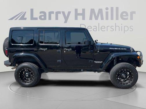 Black 2013 Jeep Wrangler Unlimited Rubicon