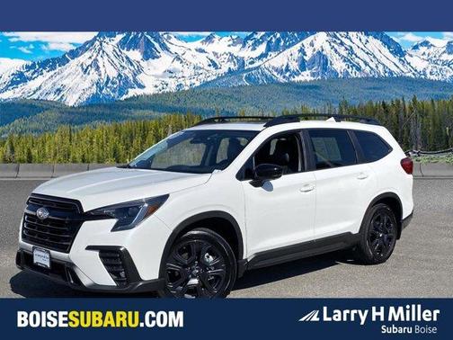 Crystal White Pearl 2025 Subaru Ascent Onyx Edition Touring