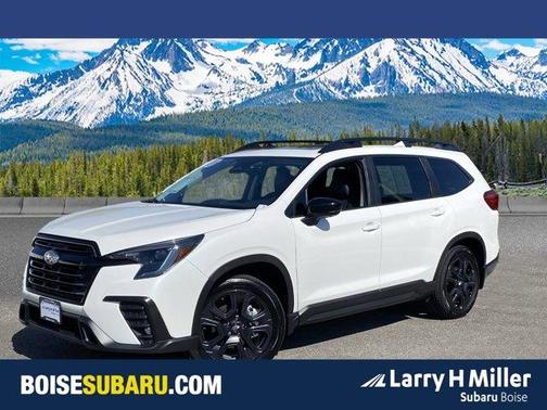 Crystal White Pearl 2025 Subaru Ascent Onyx Edition Touring