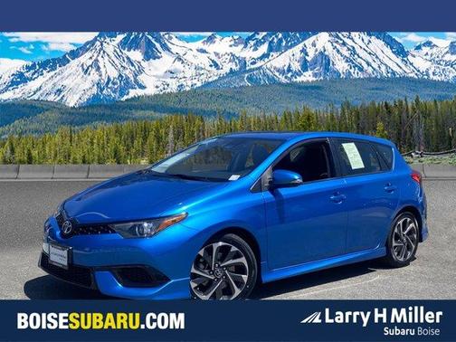 Electric Storm Blue 2017 Toyota Corolla iM Base