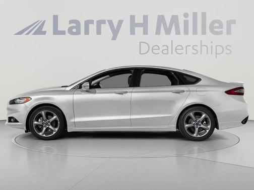 White Platinum Clearcoat Metallic 2016 Ford Fusion SE