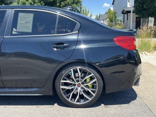 Crystal Black Silica 2021 Subaru WRX STI Limited w/Lip