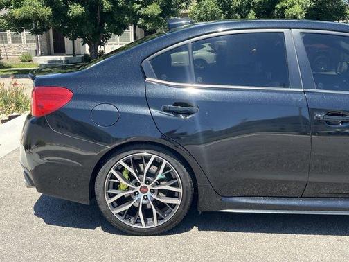Crystal Black Silica 2021 Subaru WRX STI Limited w/Lip