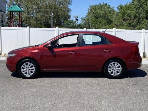 Spicy Red Metallic 2010 Kia Forte EX
