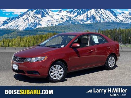 Spicy Red Metallic 2010 Kia Forte EX