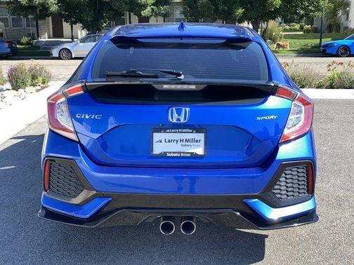 Aegean Blue Metallic 2019 Honda Civic Sport