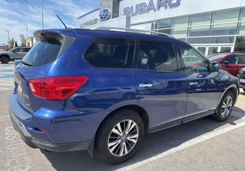 Caspian Blue 2017 Nissan Pathfinder S
