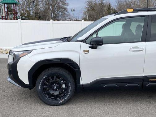 Crystal White Pearl 2026 Subaru Forester Wilderness