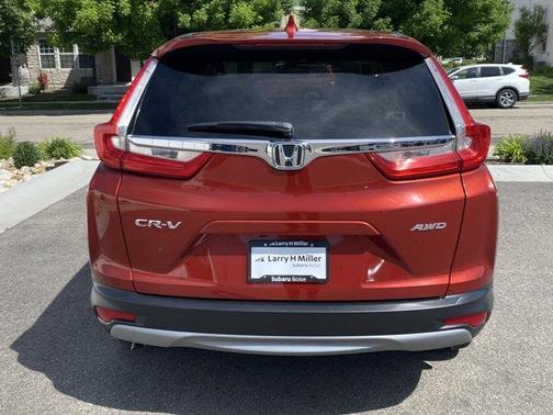Red 2018 Honda CR-V EX-L