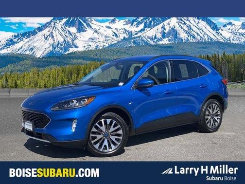 Blue Metallic 2020 Ford Escape Titanium