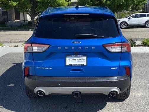 Blue Metallic 2020 Ford Escape Titanium