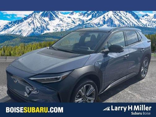 Harbor Mist Gray Pearl 2023 Subaru Solterra Touring