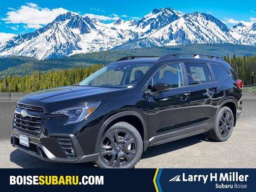 Crystal Black Silica 2026 Subaru Ascent Onyx Edition Touring