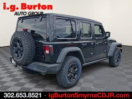 Black Clearcoat 2022 Jeep Wrangler Unlimited Sport