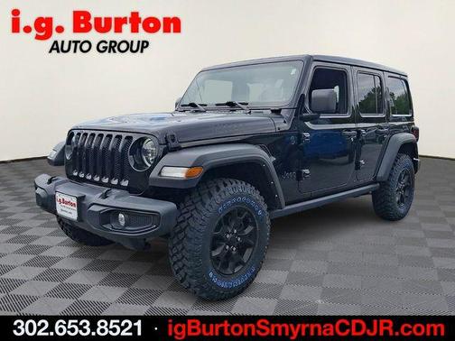 Black Clearcoat 2022 Jeep Wrangler Unlimited Sport