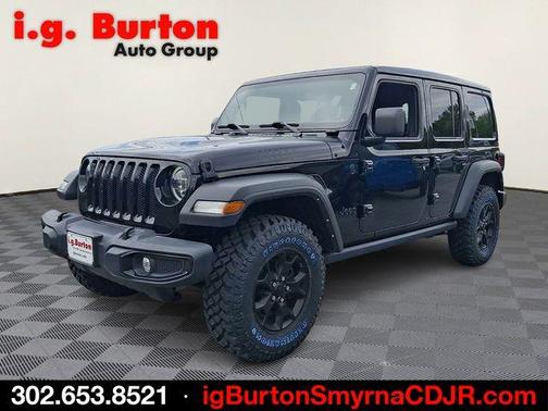 Black Clearcoat 2022 Jeep Wrangler Unlimited Sport