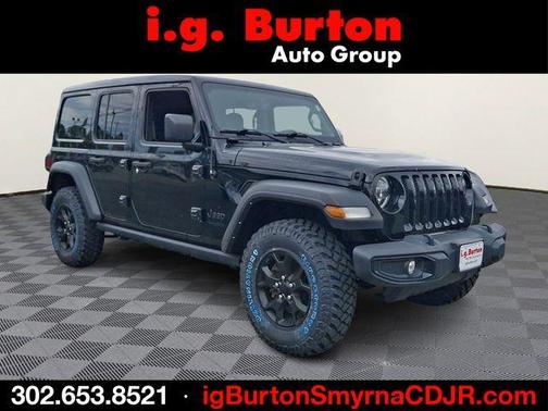 Black Clearcoat 2022 Jeep Wrangler Unlimited Sport