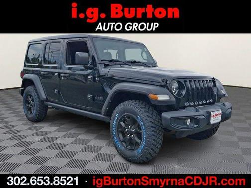 Black Clearcoat 2022 Jeep Wrangler Unlimited Sport