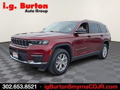 Velvet Red Pearlcoat 2021 Jeep Grand Cherokee L Limited