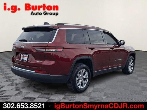 Velvet Red Pearlcoat 2021 Jeep Grand Cherokee L Limited