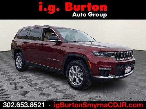 Velvet Red Pearlcoat 2021 Jeep Grand Cherokee L Limited