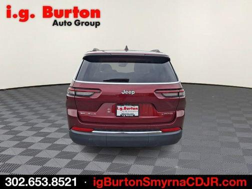 Velvet Red Pearlcoat 2021 Jeep Grand Cherokee L Limited