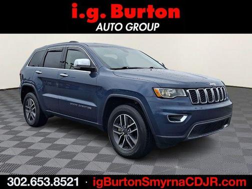 Pacific Blue Clearcoat 2021 Jeep Grand Cherokee Limited