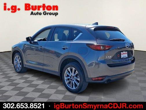 Machine Gray Metallic 2021 Mazda CX-5 Grand Touring Reserve