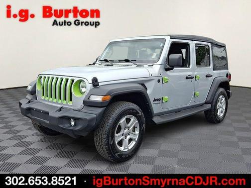 Silver Zynith Clearcoat 2022 Jeep Wrangler Unlimited Sport