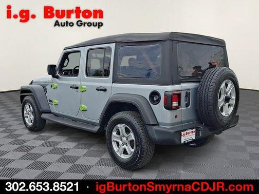 Silver Zynith Clearcoat 2022 Jeep Wrangler Unlimited Sport