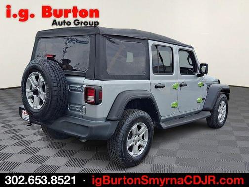 Silver Zynith Clearcoat 2022 Jeep Wrangler Unlimited Sport